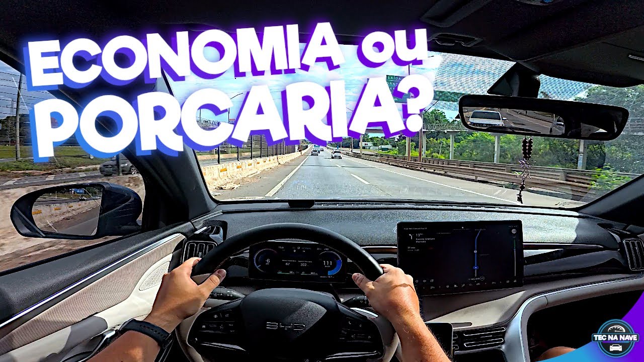 VIAJANDO +200 km com meu BYD SONG PRO Pesado! Potencia, Consumo e Dicas de Autonomia!