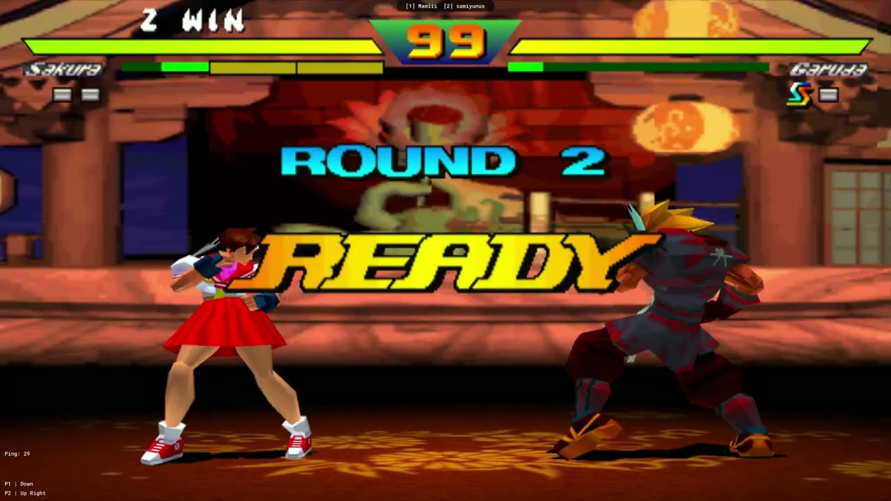 (Mamiii Vs samiyunus) Street Fighter Ex Plus Alpha Arkadyzja Online