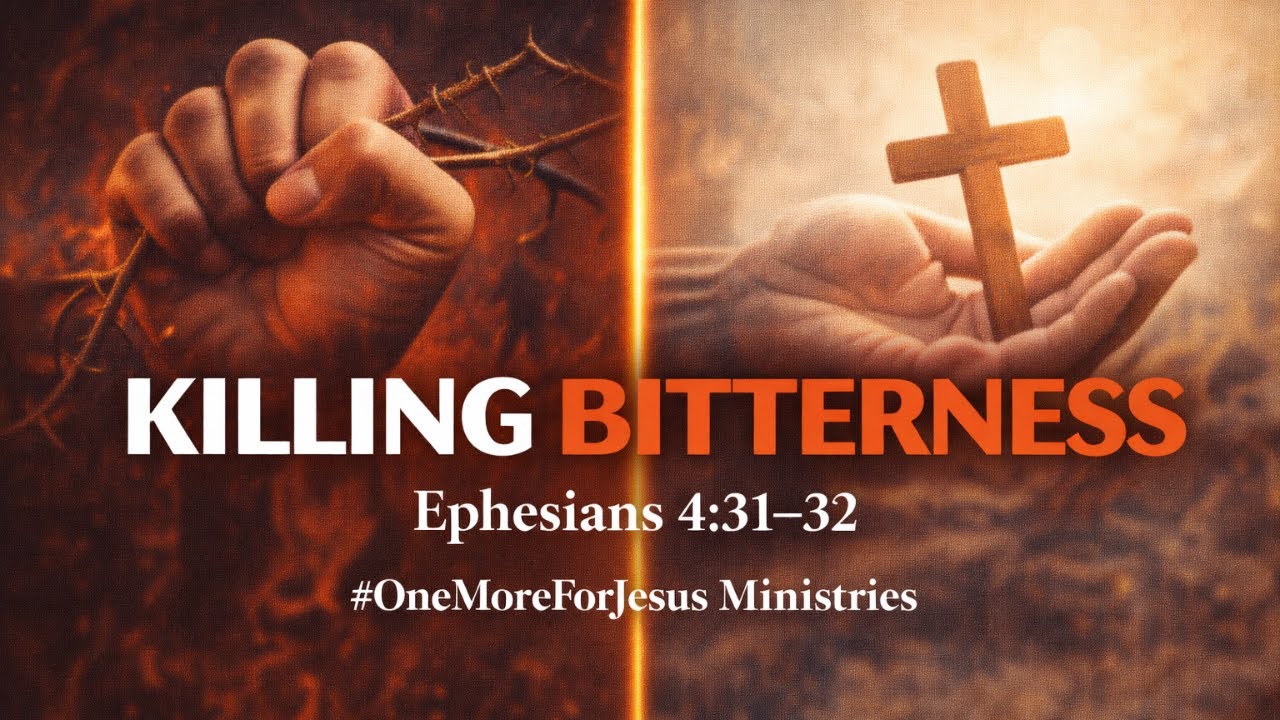Killing Bitterness | Ephesians 4:31–32 | #OneMoreForJesus Ministries