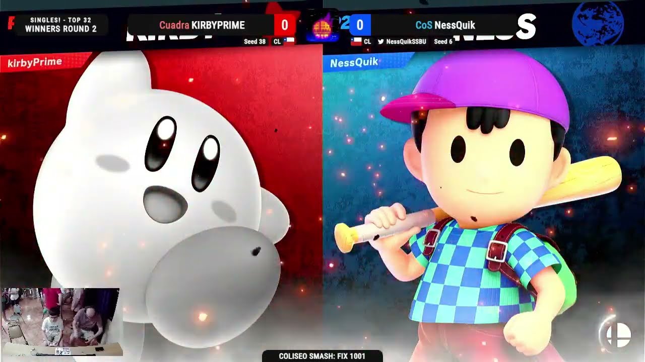 Coliseo Smash: Fix 1001 | NessQuik vs KIRBYPRIME | Winners Round 2 | Singles!