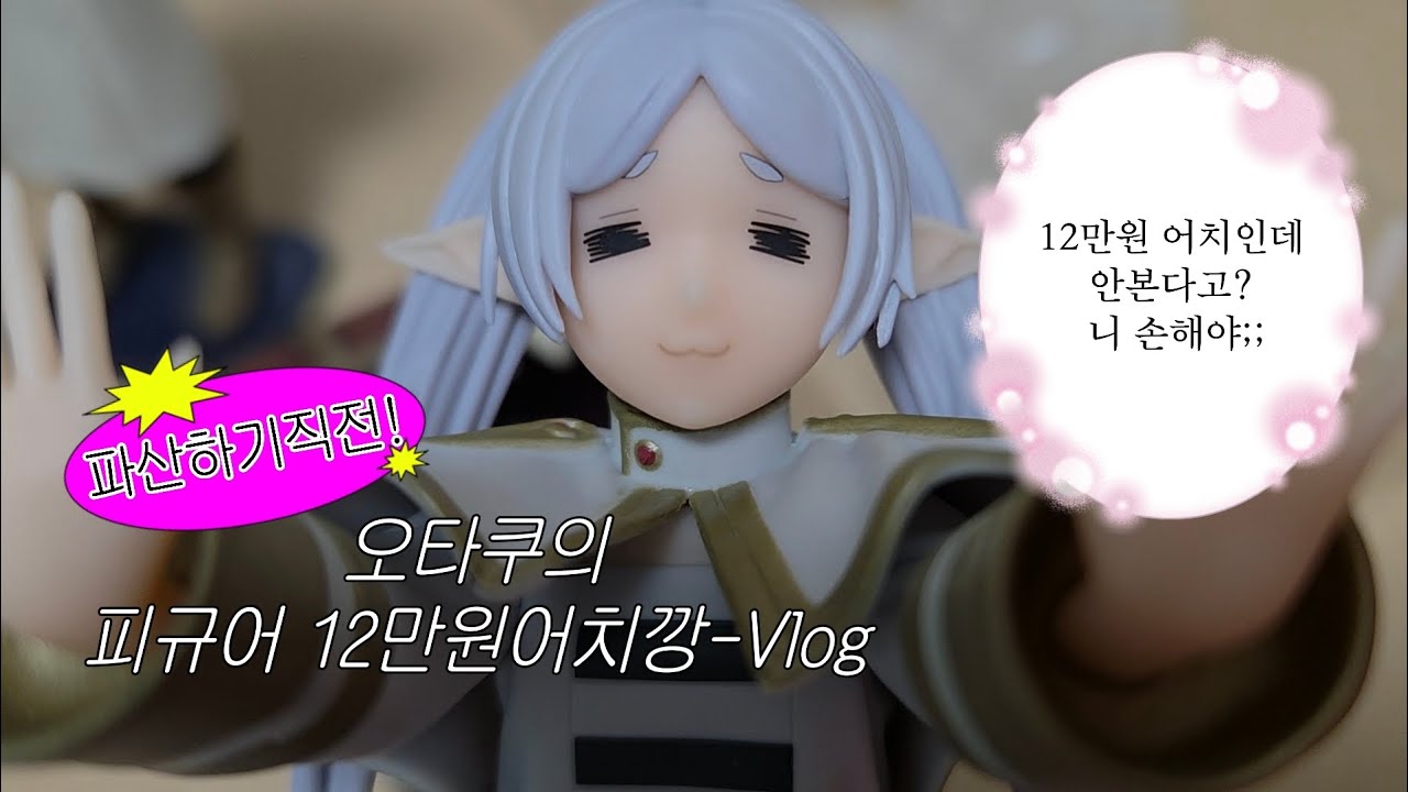 오타쿠의 피규어 12만원 어치깡 / 굿즈깡