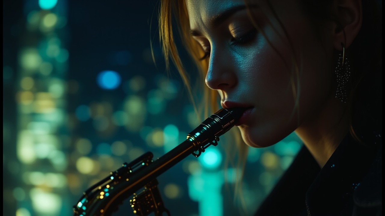 Sapphire Midnight Saxophone: Atmospheric Jazz for Deep Concentration and Clarity