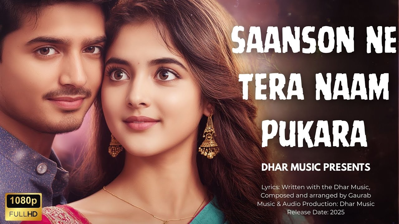 🎵Saanson Ne Tera Naam Pukara” Bollywood Romantic Song 2025 | Dhar Music Hindi Presents 🎵