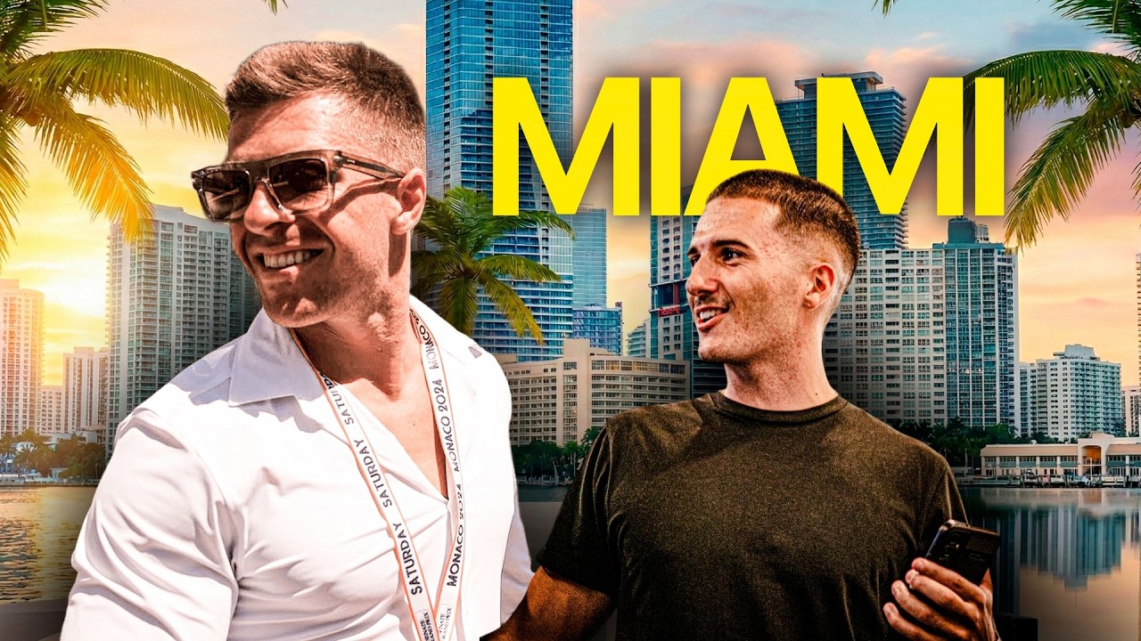 Spending a Morning with $30M millionaire in Miami (Raw Vlog)
