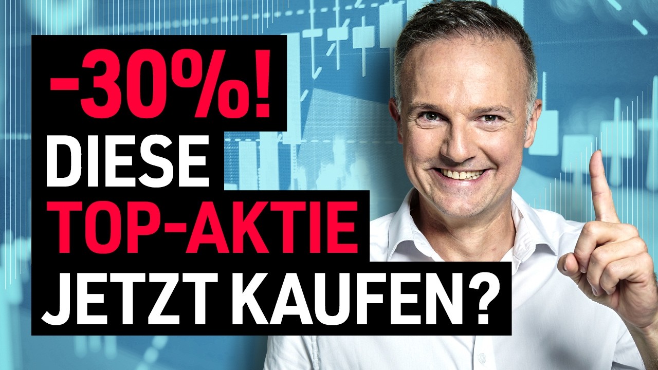 -30% Crash! Diese Top-Aktie JETZT g&uuml;nstig kaufen?