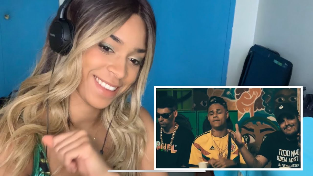 Gringa reacts! Acoustic Poetry #6 - Once Upon a Time - Mc Cabelinho | MODE$TIA | Bob | Azzy | Fil...