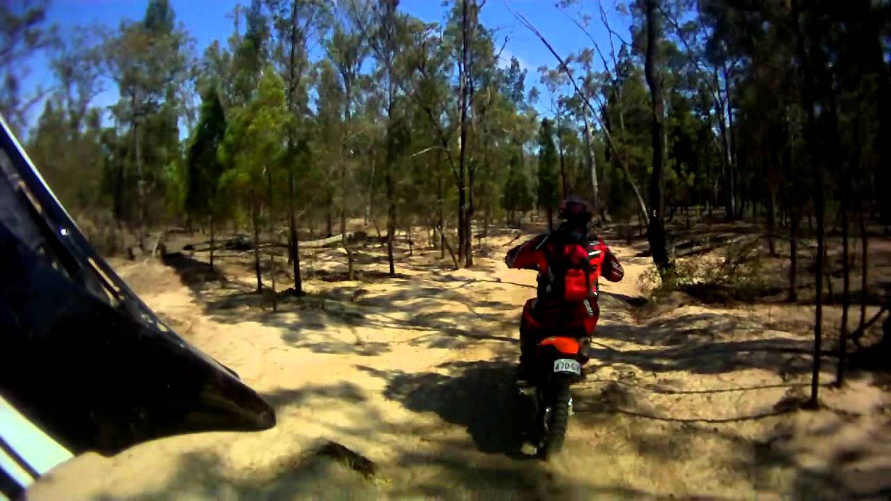 KTM 530 Blackswamp single track.MOV