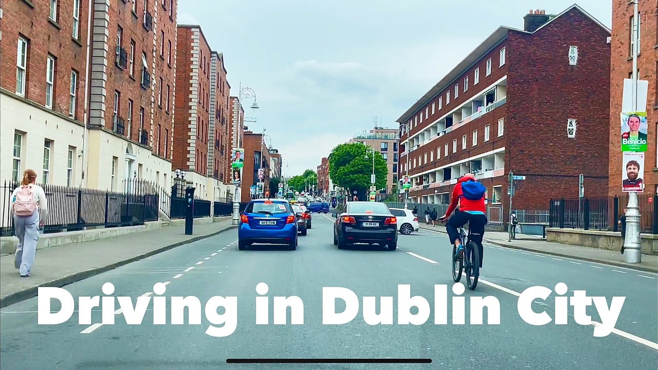 Driving in Dublin City Centre | Dublin Ireland 🇮🇪 ☘️ | Dashcam Ireland