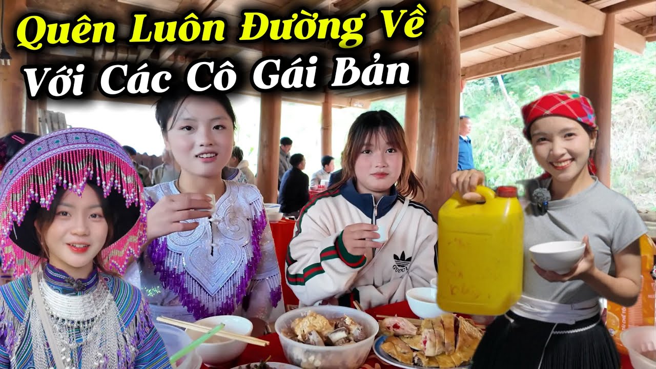 Suýt Thì Bị Gái Bản Chuốc Say Trên Mâm Cỗ. Cô Nào Cô Nấy Uống Rượu Chưa Biết Say Là Gì..!!