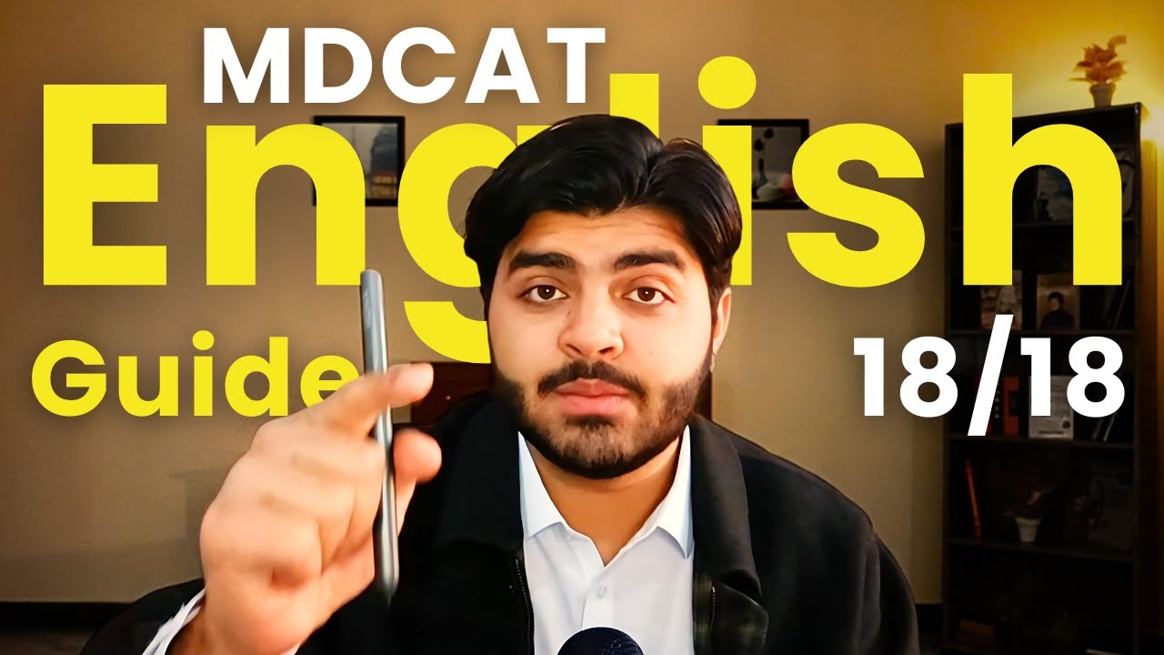 Want 18/18 in MDCAT English? Watch This!