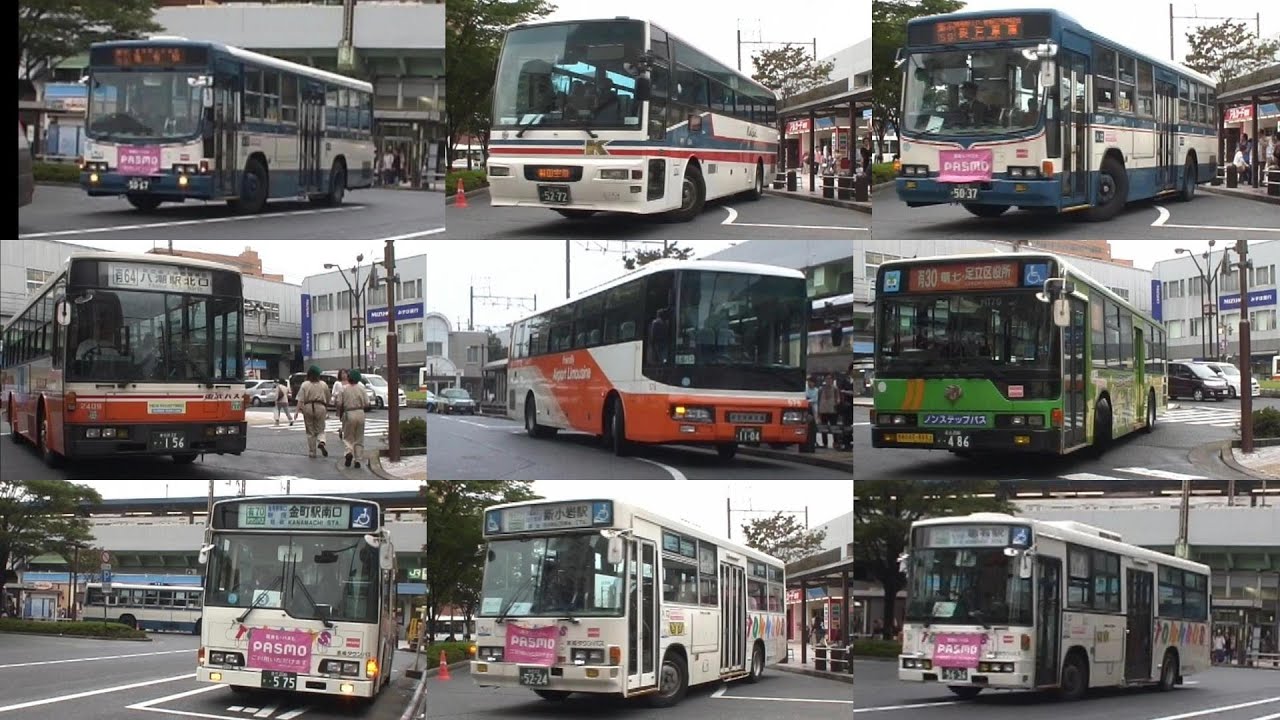 懐かしのバス　亀有駅