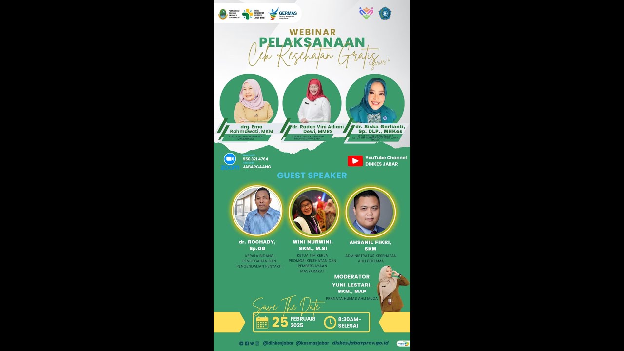 WEBINAR CEK KESEHATAN GRATIS SERIES 2