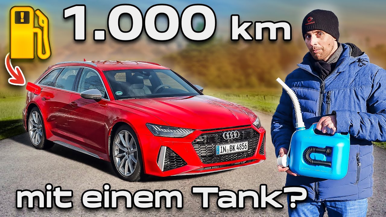 Unter 7 Liter? So viel verbraucht der Audi RS6 wirklich!