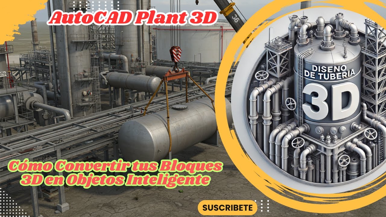 AutoCAD Plant 3D: Cómo Convertir tus Bloques 3D en Objetos Inteligentes