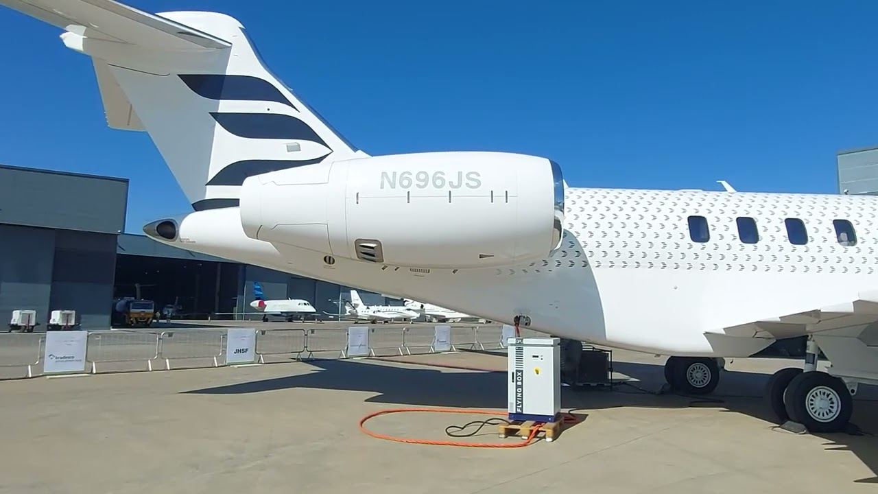 Bombardier Global 7500 Walkaround no Catarina Aviation Show 2024