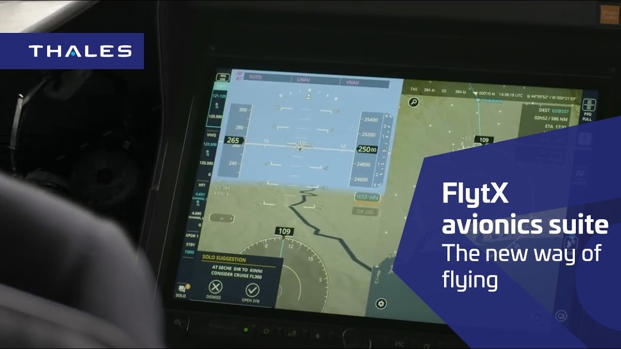 FlytX avionics suite: the new way of flying - Thales