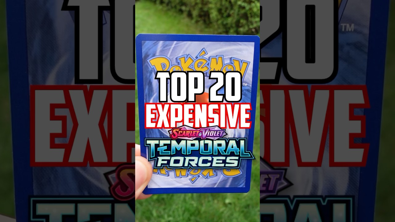 Самые дорогие карты покемонов Temporal Forces!