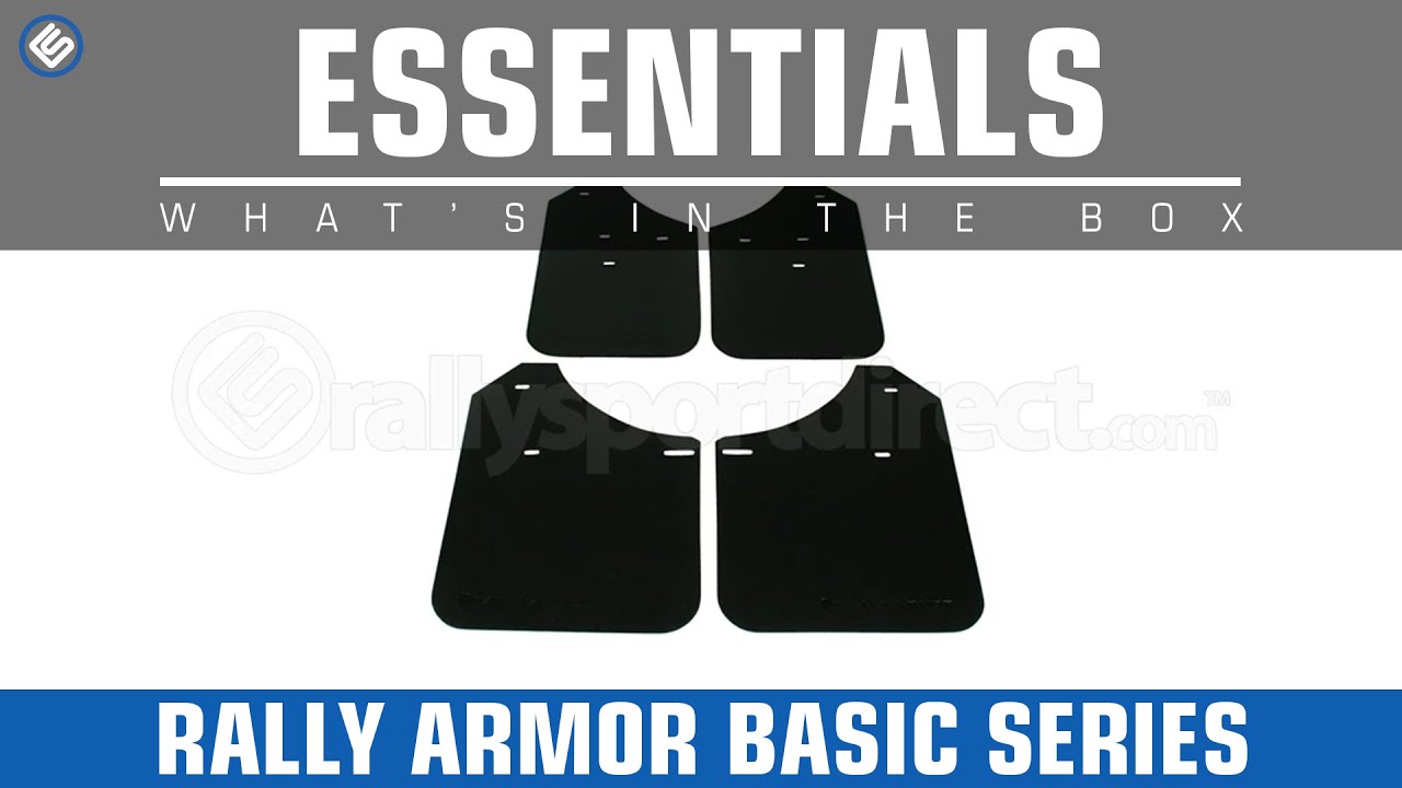 Rally Armor Basic Series Mudflaps - Whats in the Box?