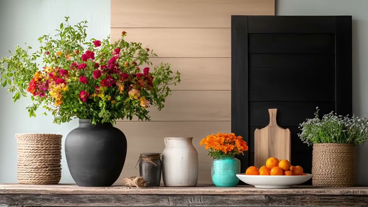 Spring Home Decor Transformation: Farmhouse & Rustic Elegance Unleashed