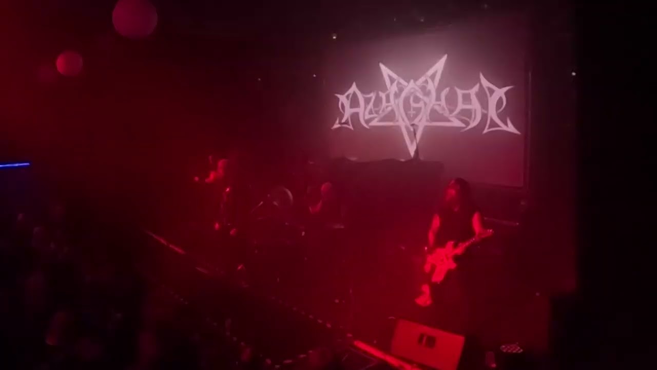 AZAGHAL (Finnland) Live /Full Show/Black Metal/18.03.2023/The Heretic March/ResonanzWerk/Oberhausen