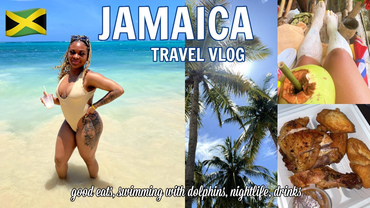 JAMAICA TRAVEL VLOG 🇯🇲| HOTEL RIU OCHO RIOS, BAMBOO RAFTING, ATV, DOLPHINS, SUN & BEACH, GOOD FOOD!!