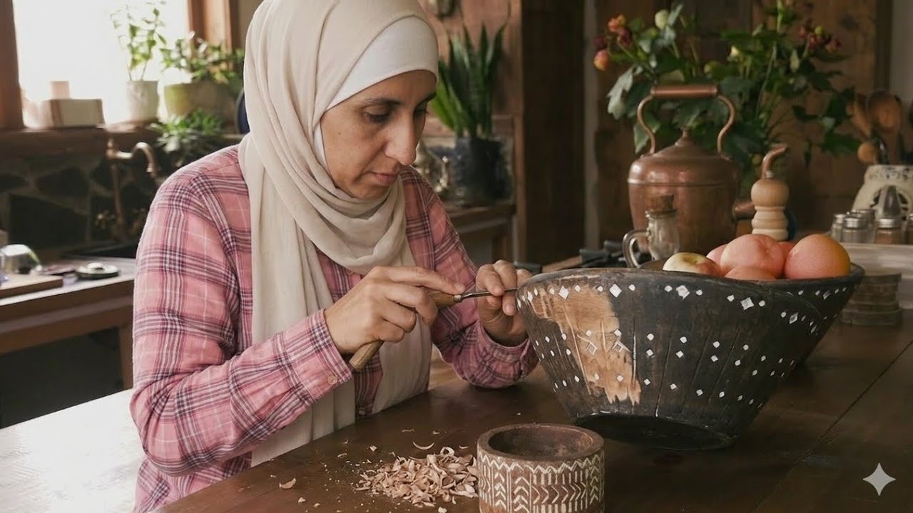 طريقة اعادة تدوير  بول ديال الخشب قديم
