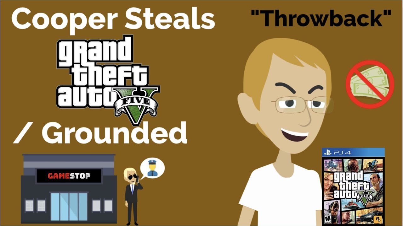 Купер крадет GTA V/Grounded