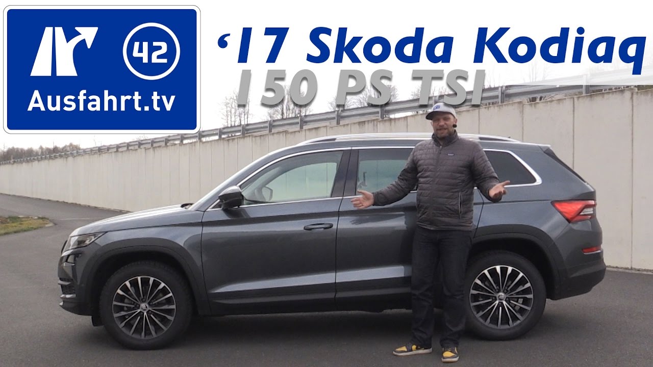 2017 Skoda KODIAQ 1.4 TSI 150PS FWD Style - Fahrbericht der Probefahrt, Test, Review