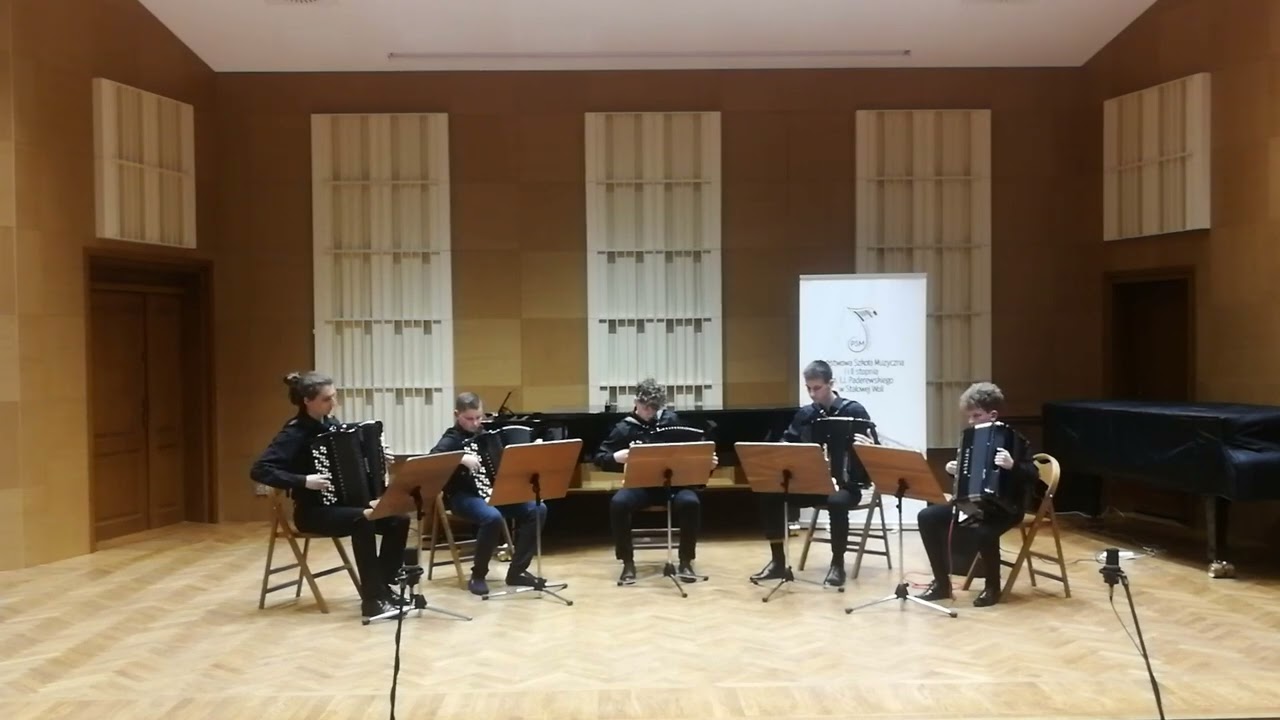 Koncert zespołów Sekcji Akordeonu, Instrumentów dętych i Perkusji PSM I i II st. w Stalowej Woli