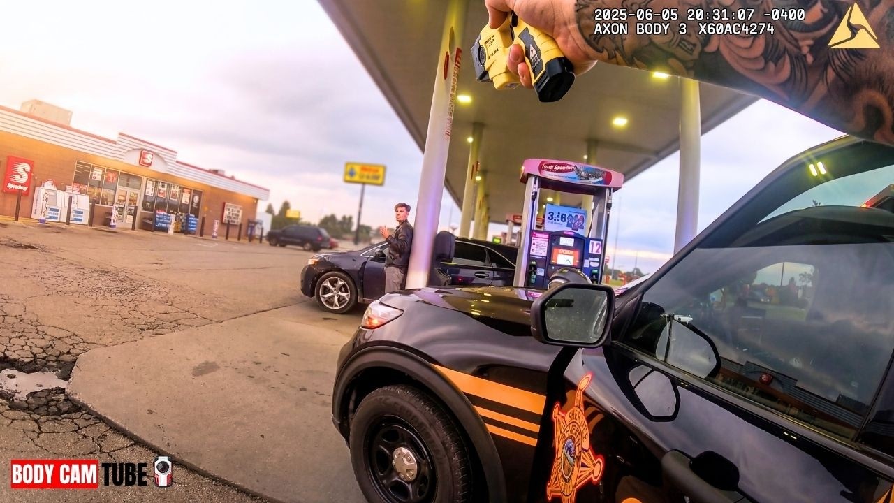 Man Stops for Gas Mid-Police Chase, Doesn't End Well