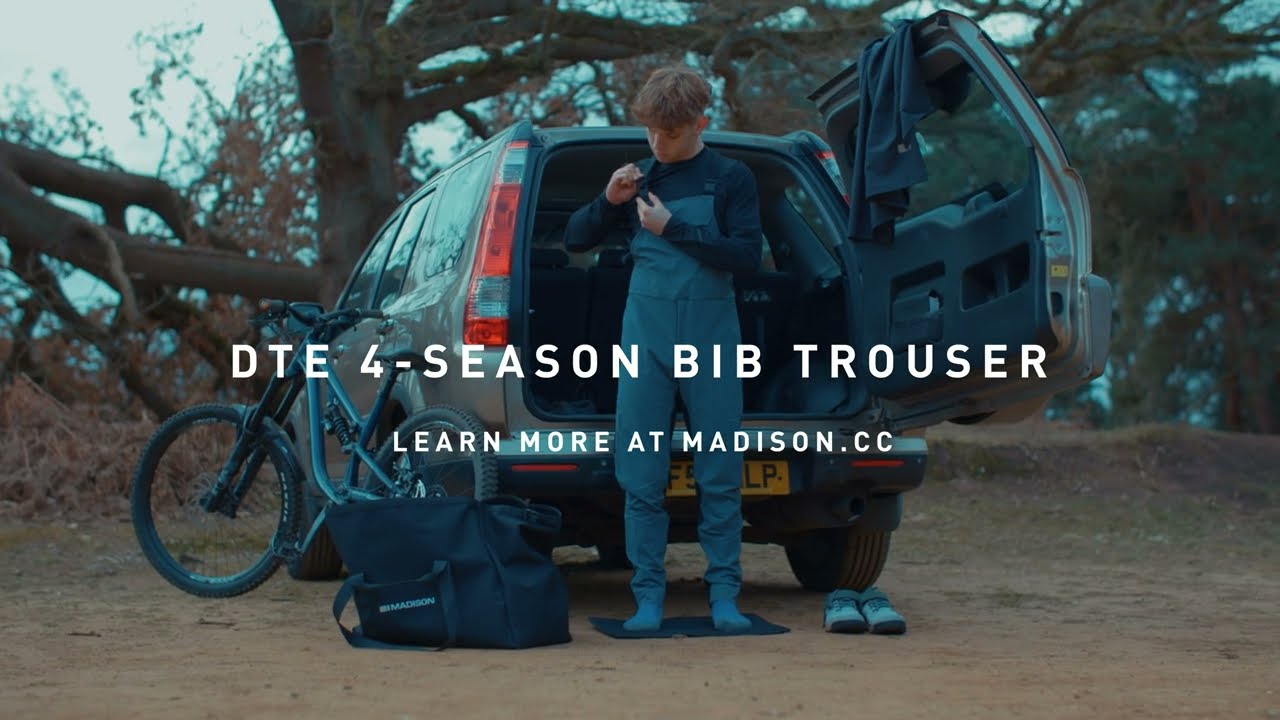 DTE 4 Season DWR Bib Trousers | Madison Clothing AW25 | Freewheel