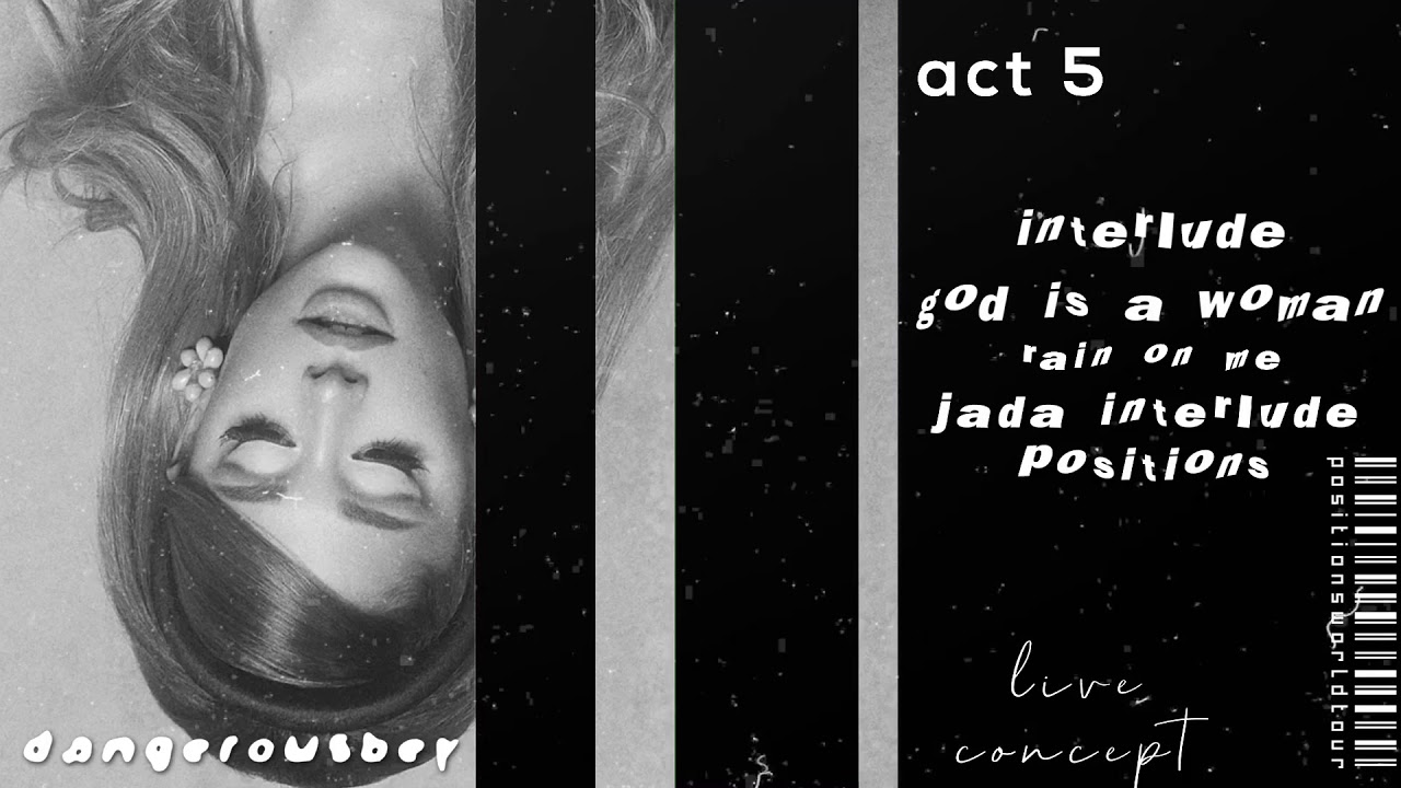 Ariana Grande - ACT 5 POSITIONS WORLD TOUR CONCEPT