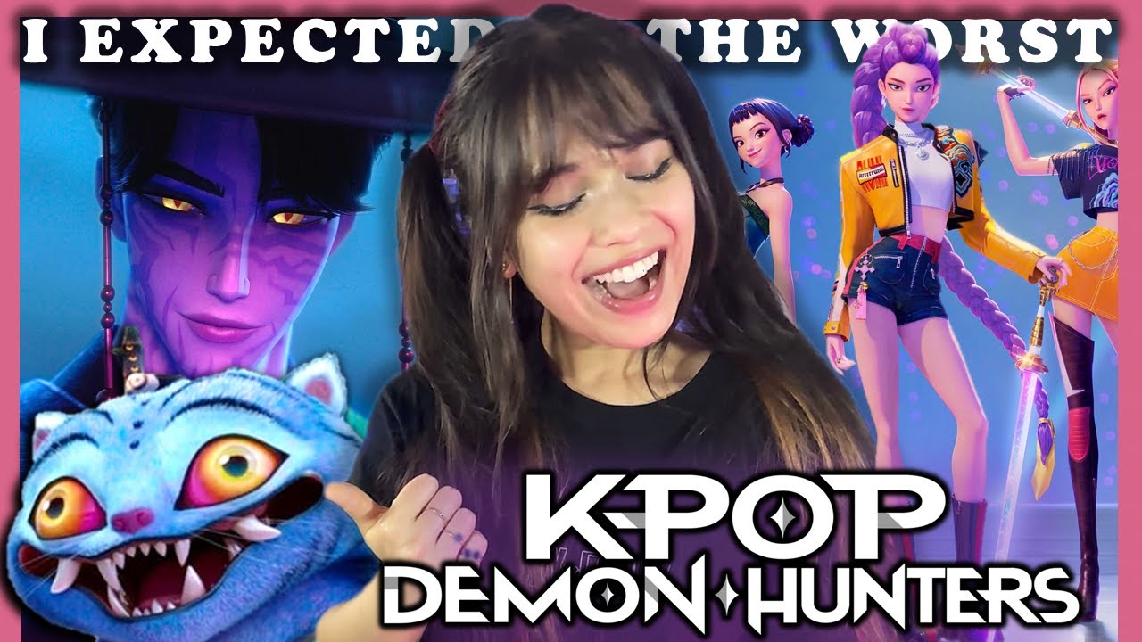 😈K-POP DEMON HUNTERS — это чистый ХАОС (в лучшем смысле) 🍞 Реакция и обзор. Смотрю впервые