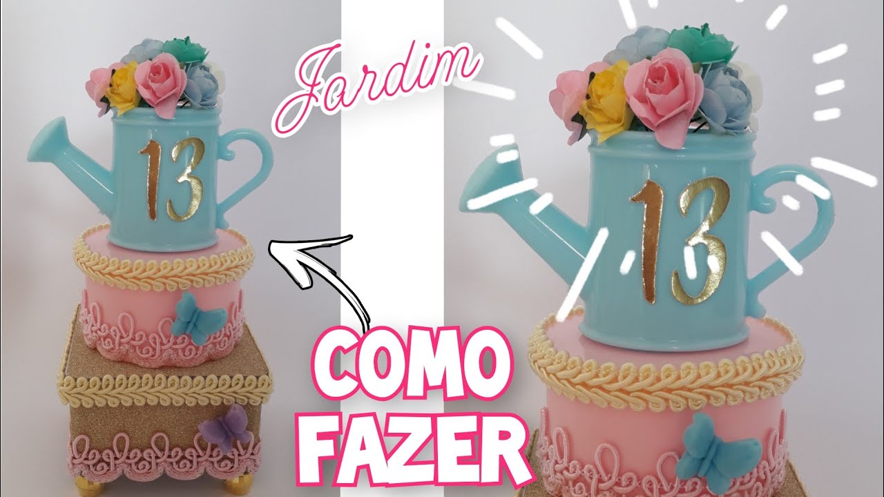 DIY | CAIXA ANDAR LUXO JARDIM