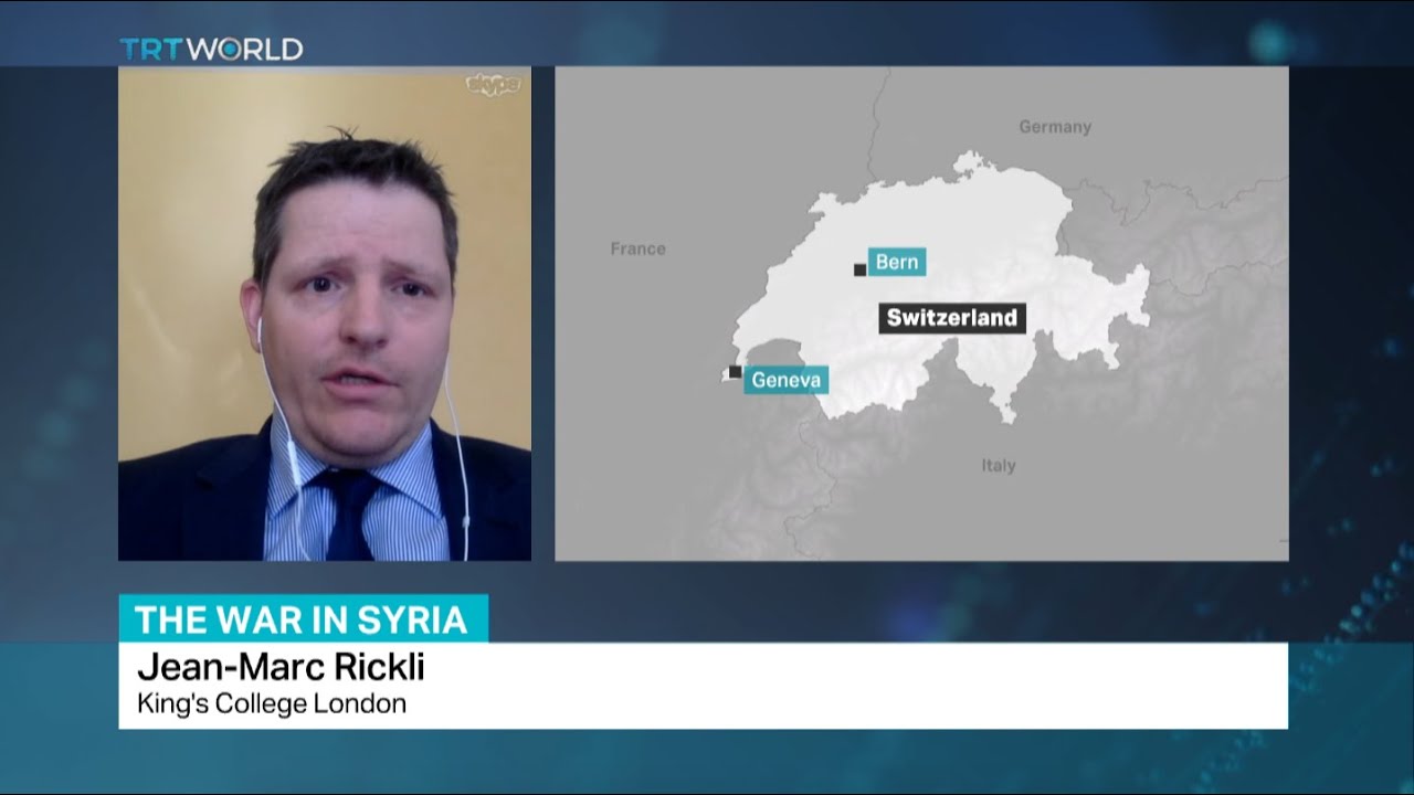 Interview with Jean-Marc Rickli on the latest in the war in Syria
