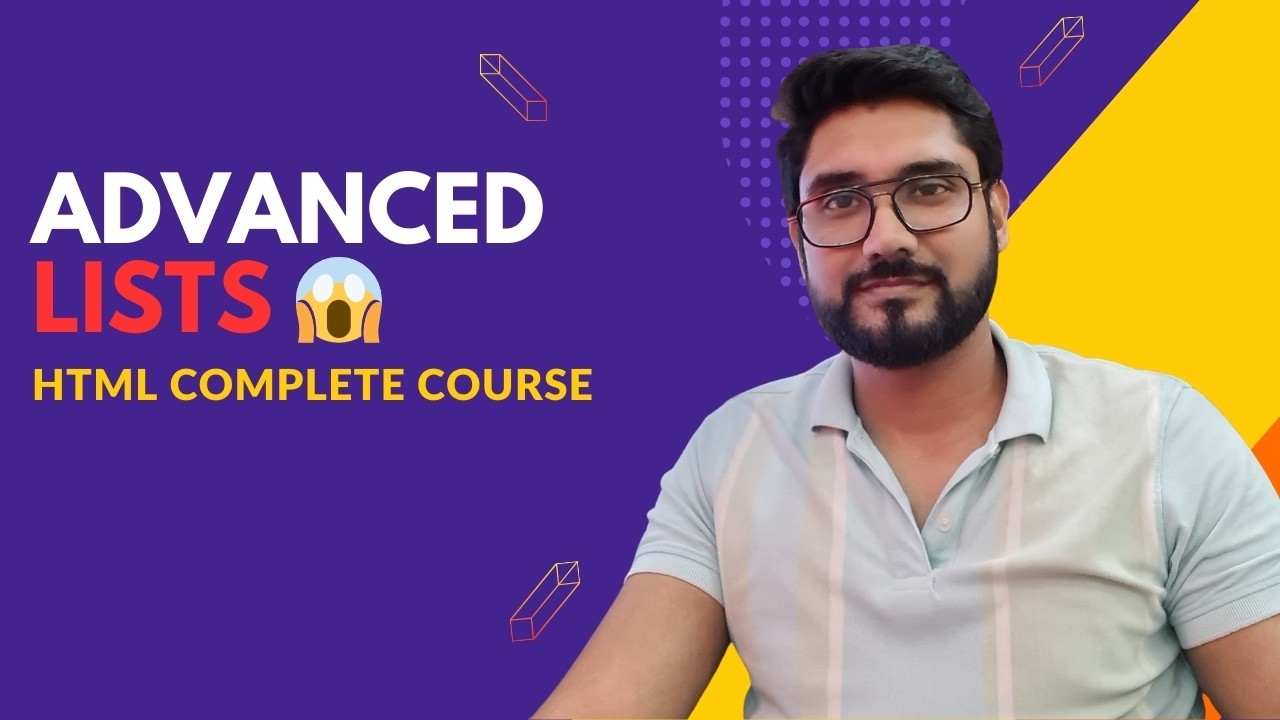 HTML Lists Advanced Concepts in Hindi 🔥 Complete Guide | Mixin Coder | Coding with AI in Hindi