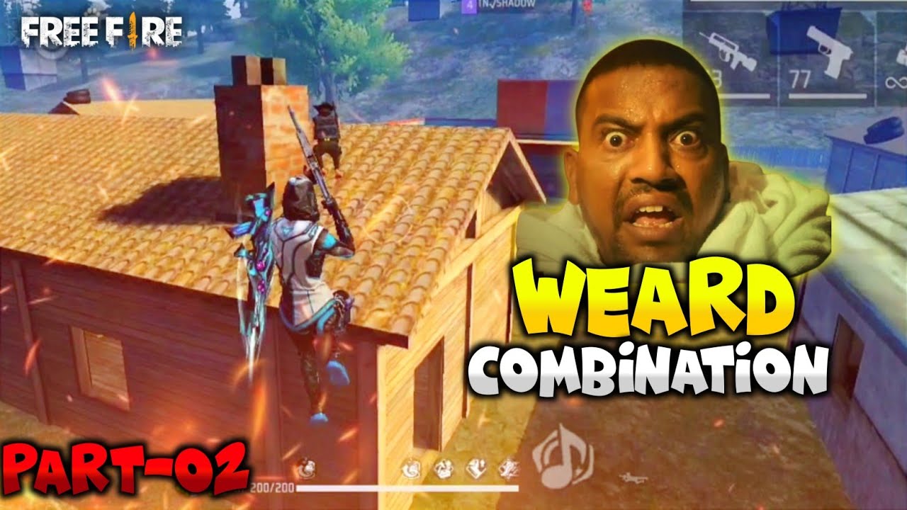😖WEARD COMBINATION || Part-02 ||💥Free Fire Max CS Rank Match GamePlay Tamil || funny commentry