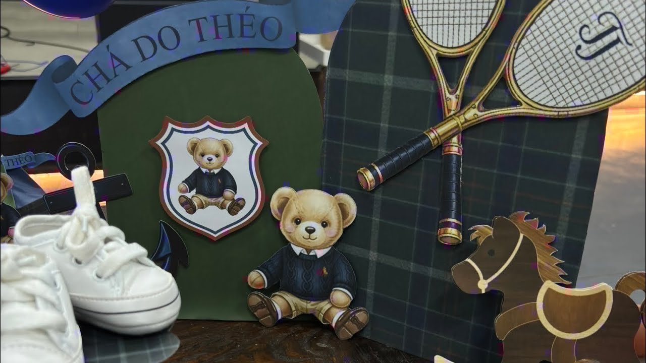 CHÁ DE BEBÊ DO THÉO 🎠