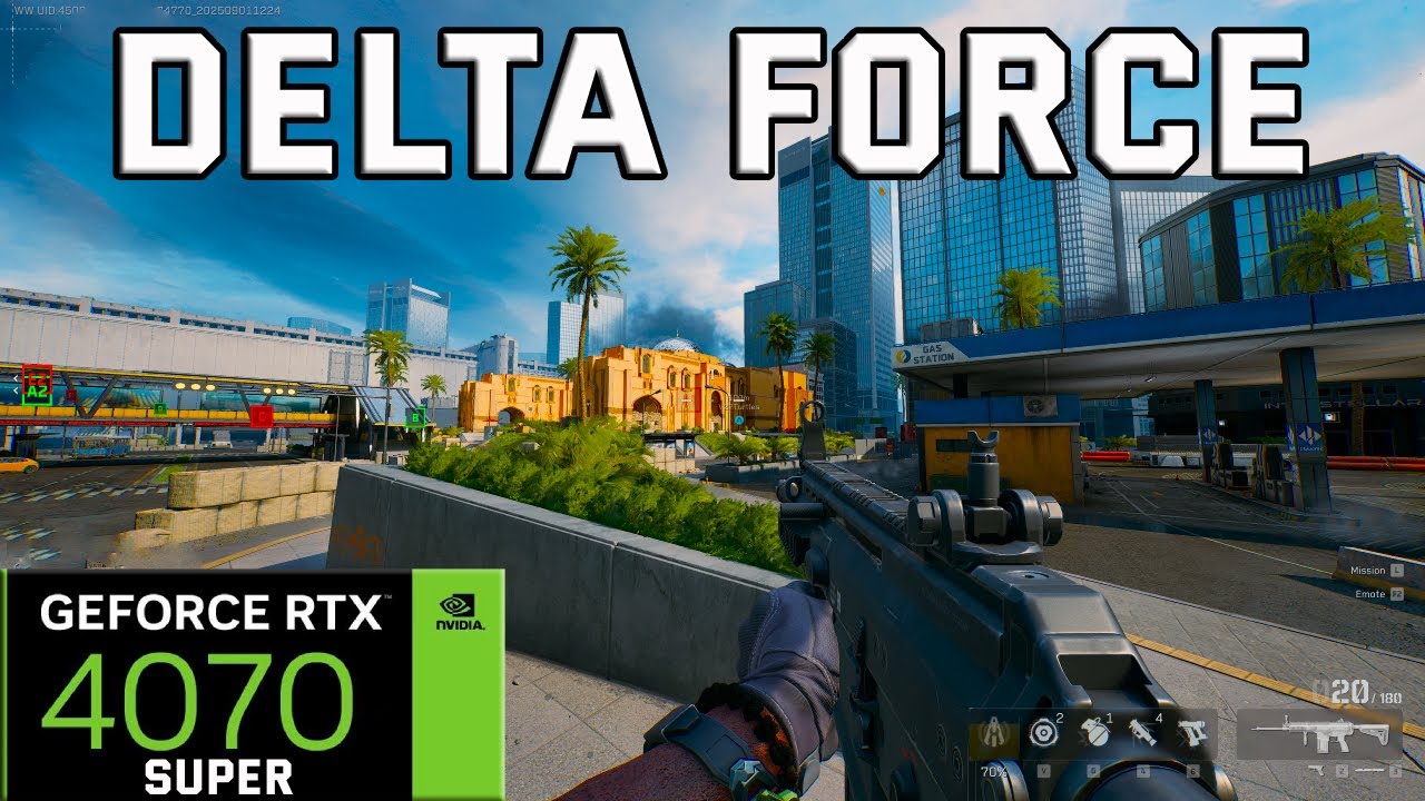 DELTA FORCE - RTX 4070 Super X 7800X3D - 1440P DLSS
