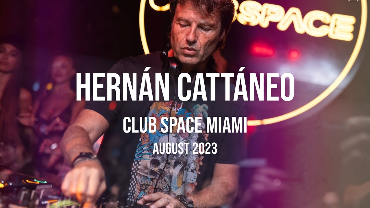 Hernan Cattaneo @ Club Space Miami August 2023 HQ Remastered