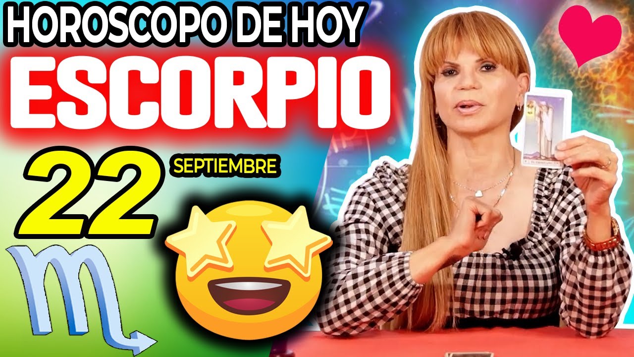 🎁SORPRESA DE ÚLTIMA HORA❗️PASARÁS DE 0 A 100🔥♏ESCORPIO♏ MONHI Horoscopo De Hoy 22 De Septiembre 2025