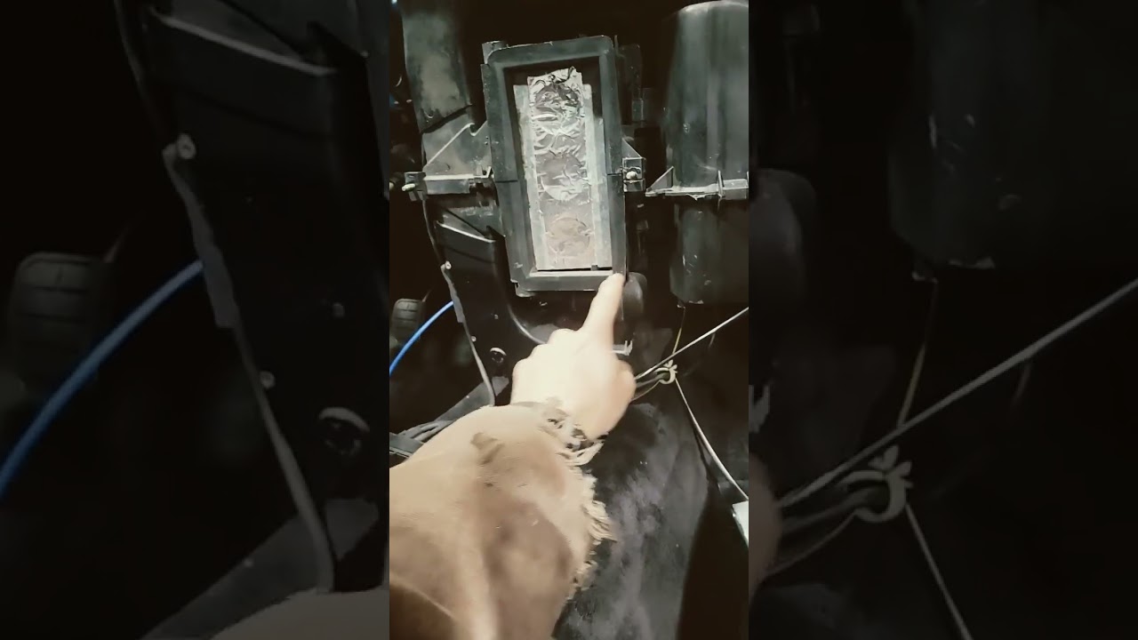 Fixing leaky HVAC in a corrado