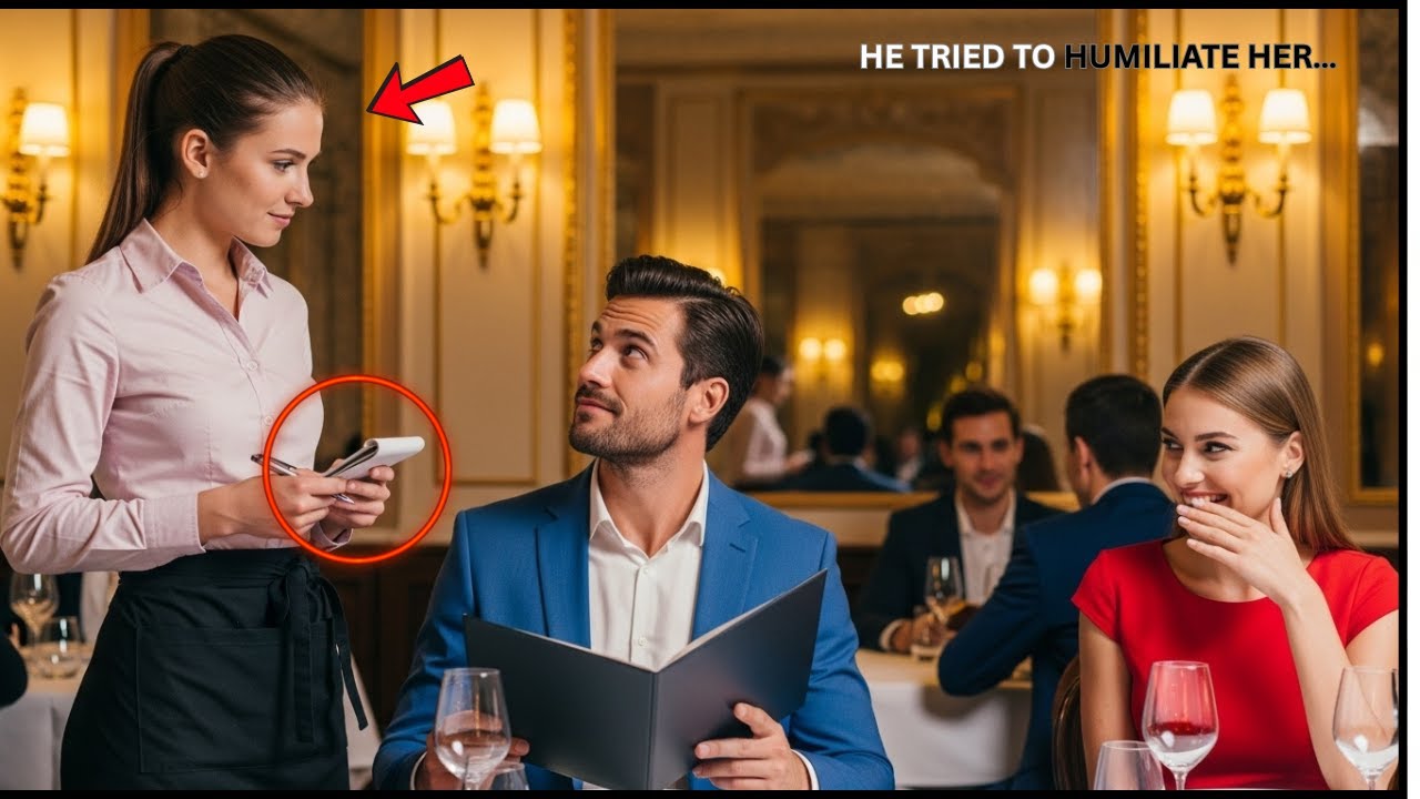 Rich Man Orders in a Foreign Language to Humiliate Her — She Answers Fluently and Shocks Everyone.