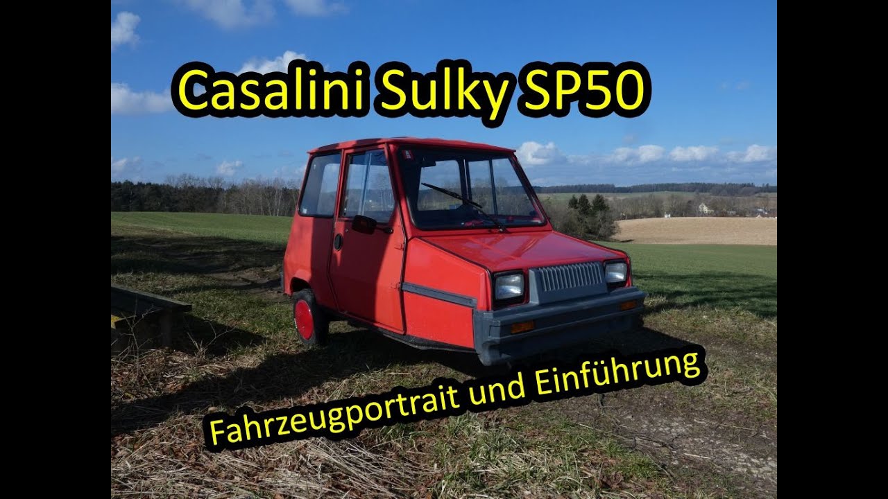 Casalini Sulky SP50 | Fahrzeugportrait und Einführung