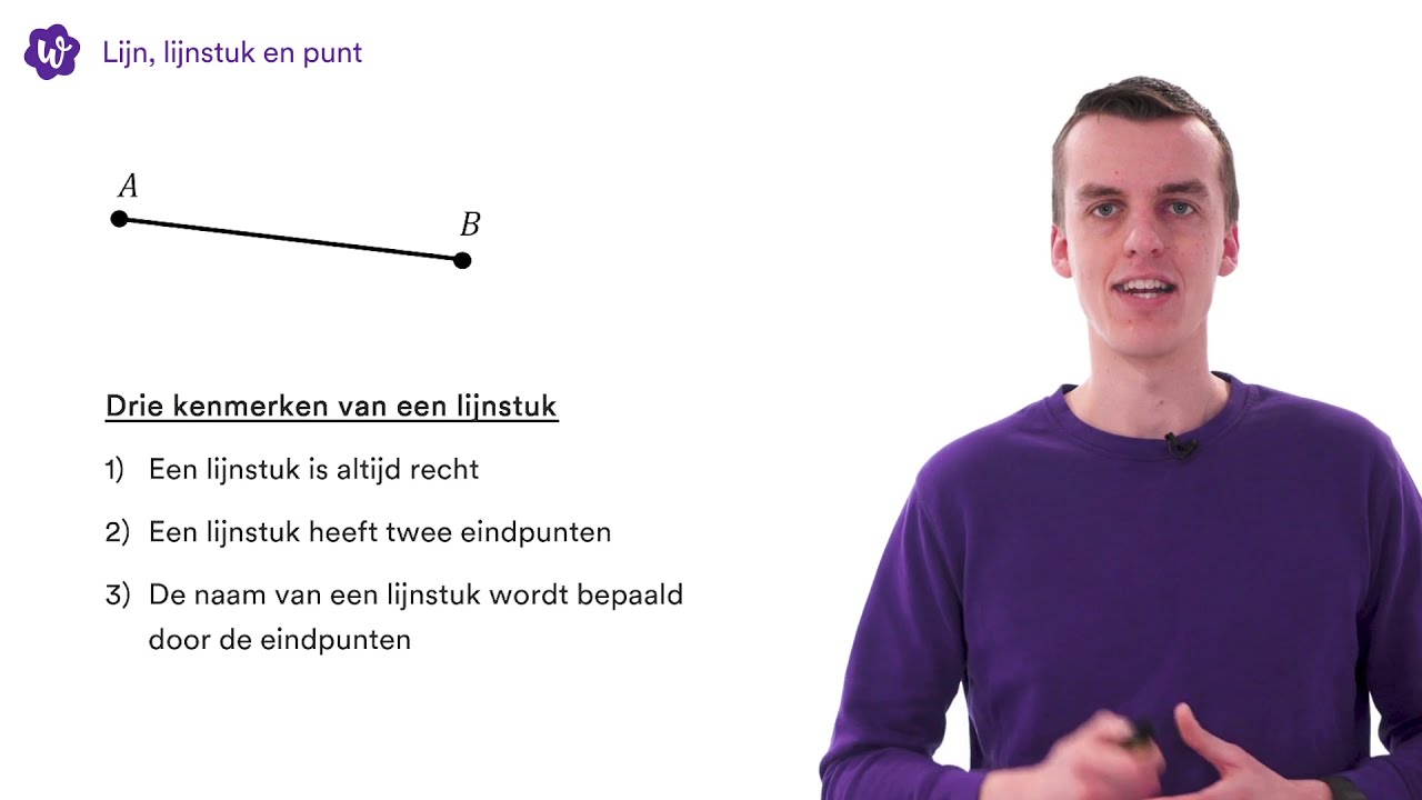 LIJN, LIJNSTUK EN PUNT - uitleg door docent Menno
