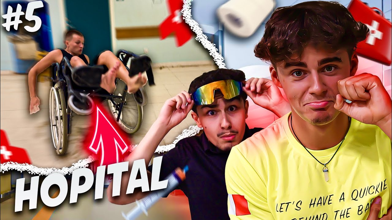 TOM SE PLANTE LE PIED, ON L’AMÈNE À L’HÔPITAL ! (il finit en fauteuil roulant) #5