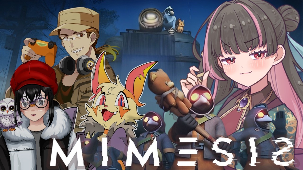 【#Mimesis】お兄様方とmimesis【辻ヶ花りおう.ooho.桔梗.クオン】#新人VTuber #雑談  #個人Vtuber