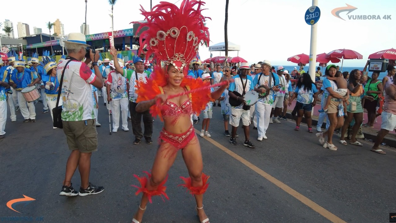 FUZU&Ecirc; SAMBA CARNAVAL DE SALVADOR  BAHIA 🇧🇷