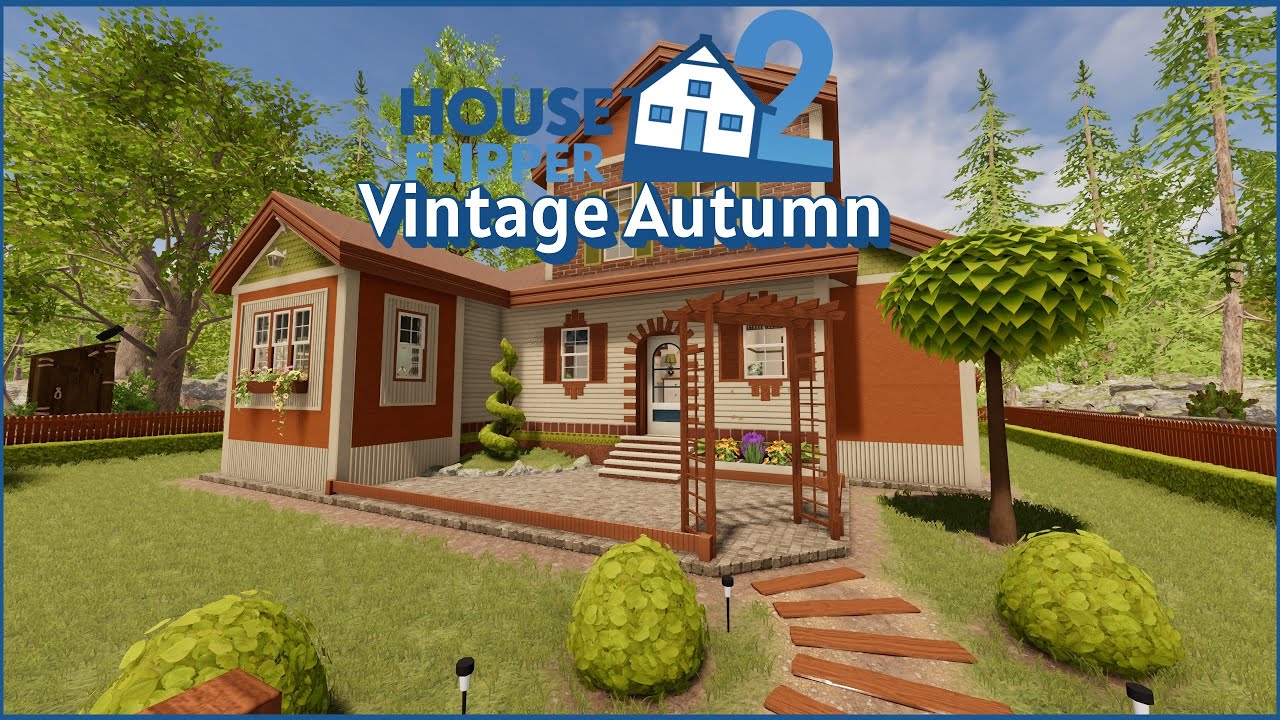 Cottagecore Dream! | House Flipper 2 - Vintage Autumn - Cozy long plays for sleep or study