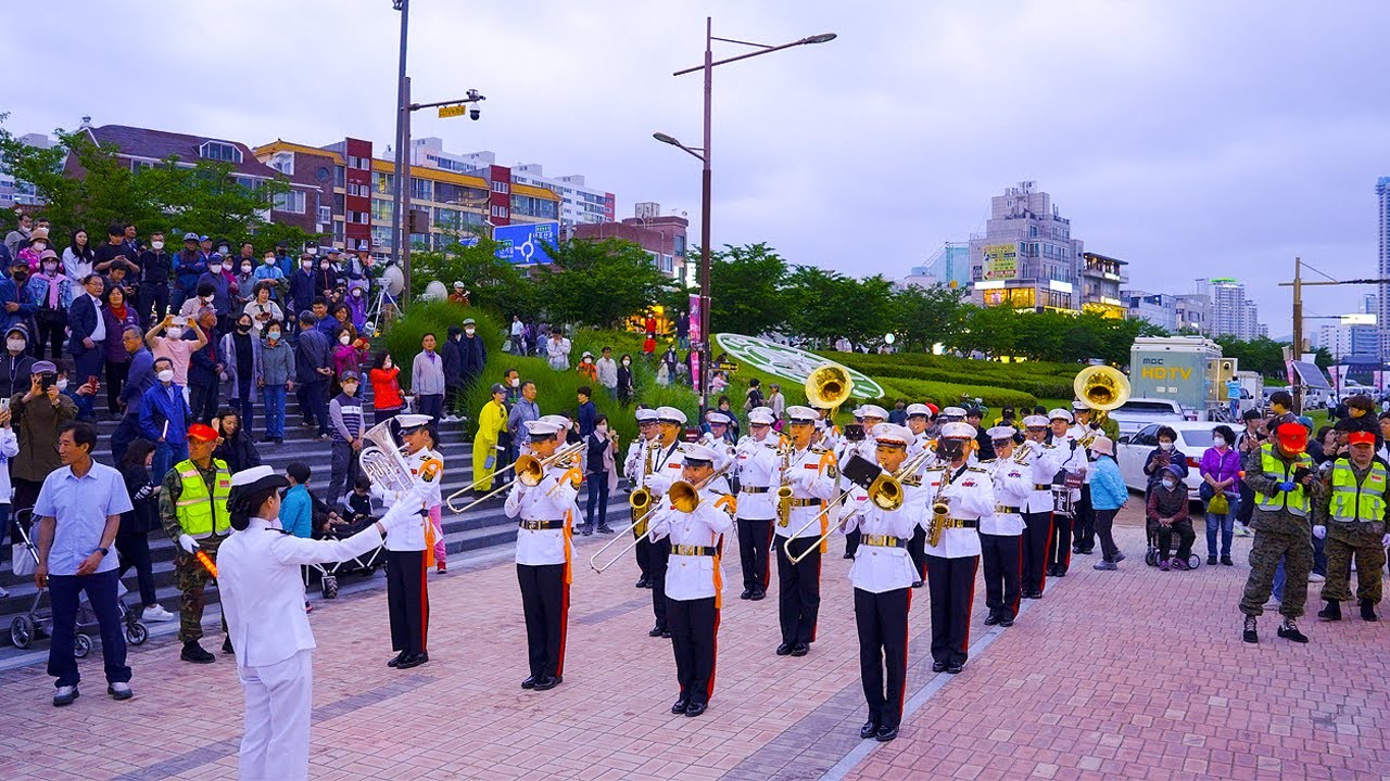 나라를 수호하는 해병 의장대 군악대 공연 | 국가정원 | 랜선여행 4K HDR